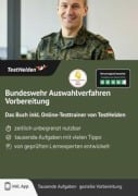 Cover-Bild zum Titel 'Bundeswehr Auswahlverfahren Vorbereitung: Das Buch inkl. Online-Testtrainer von TestHelden' von 'Tom Wenk'