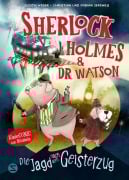 Cover-Bild zum Titel 'Sherlock Holmes & Dr. Watson. Die Jagd nach dem Geisterzug (Band 1)' von 'Judith Weber'