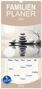 Familienplaner 2026 - Zen mit 5 Spalten (Wandkalender, 21 x 45 cm) CALVENDO - Cathrin Illgen