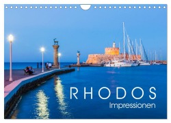 Cover-Bild zum Titel 'RHODOS Impressionen (Wandkalender 2026 DIN A4 quer), CALVENDO Monatskalender' von 'Werner Dieterich'
