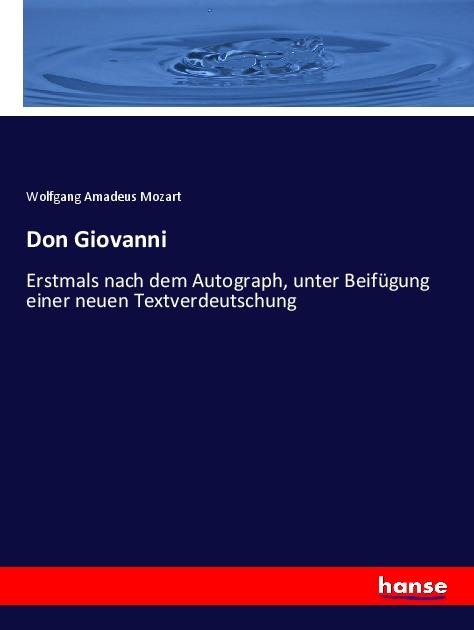 Don Giovanni - Wolfgang Amadeus Mozart