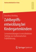 Cover-Bild zum Titel 'Zahlbegriffsentwicklung bei Kindergartenkindern' von 'Dorothea Hertling'