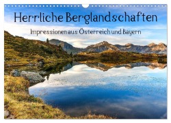 Cover-Bild zum Titel 'Herrliche Berglandschaften - Impressionen aus Österreich und Bayern (Wandkalender 2027 DIN A3 quer), CALVENDO Monatskalender' von 'Susanne Aigner Brandstätter'