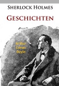Cover-Bild zum Titel 'Sherlock Holmes - Geschichten' von 'Arthur Conan Doyle'