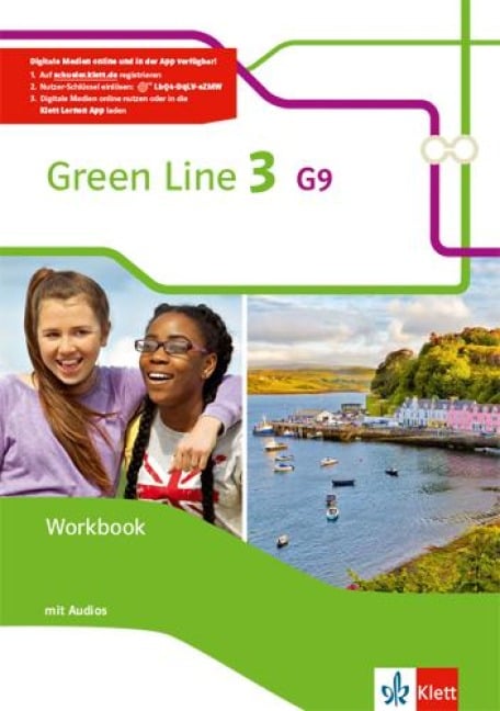 Green Line 3 G9. Workbook mit Audios Klasse 7 - 