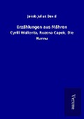 Cover-Bild zum Titel 'Erzählungen aus Mähren' von 'Jakob Julius David'