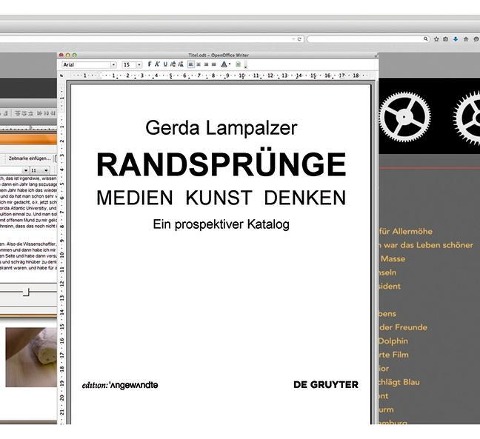 RANDSPRÜNGE - Medien Kunst Denken - Gerda Lampalzer