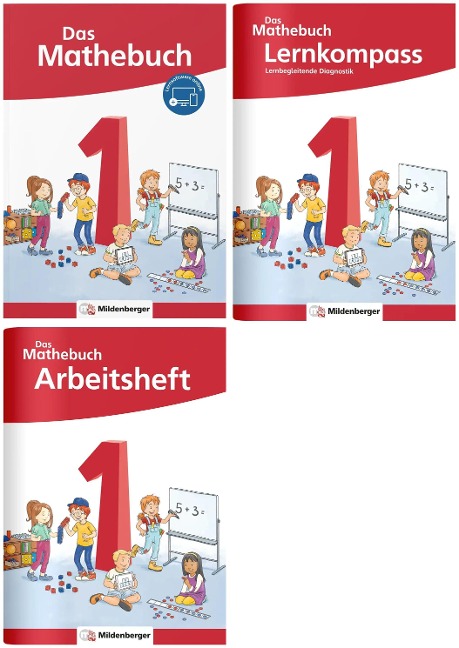 Das Mathebuch 1 - Neubearbeitung - Schülerbuch/Lernkompass/Arbeitsheft im Paket - Cathrin Höfling, Myriam Kolbe, Sebastian Walter, Ulrike Hufschmidt, Julia Michalke