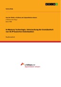 Cover-Bild zum Titel 'In-Memory Technologie. Untersuchung der Ersetzbarkeit von OLTP-basierten Datenbanken' von 'Carina Butz'
