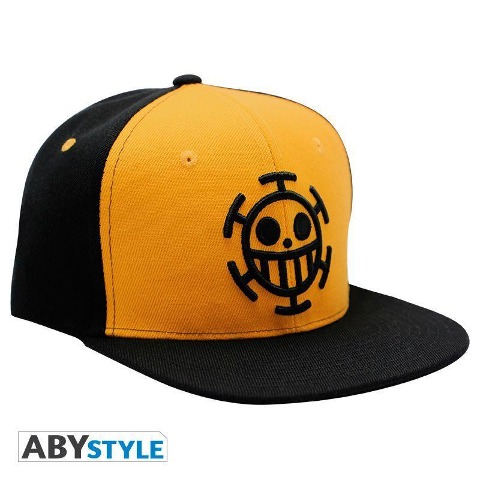 ONE PIECE - Snapback Cap - Black & Yellow - Trafalgar - 