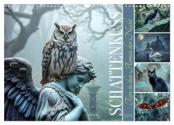 Cover-Bild zum Titel 'Schattenkuss - Tiere in den Armen der Nacht (Wandkalender 2026 DIN A3 quer), CALVENDO Monatskalender' von 'Fred Schimak'