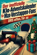 Cover-Bild zum Titel 'Der inoffizielle Klo-Adventskalender für Max-Verstappen-Fans' von 'Isabella Keller'