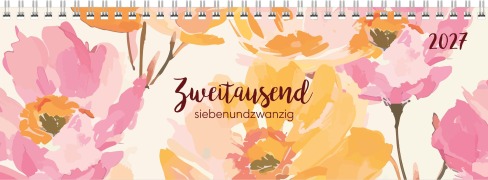 Cover-Bild zum Titel 'Tischquerkalender Style Rosen 2027' von ''