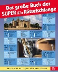 Cover-Bild zum Titel 'Das große Buch der SUPERillu-Rätselschlange' von ''