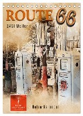 Route 66 - 2451 Meilen (Tischkalender 2025 DIN A5 hoch), CALVENDO Monatskalender - Peter Roder