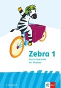Cover-Bild zum Titel 'Zebra 1. Buchstabenheft in Grundschrift Klasse 1' von ''