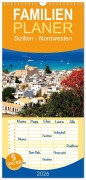 Cover-Bild zum Titel 'Familienplaner 2026 - Sizilien - Nordwesten mit 5 Spalten (Wandkalender, 21 x 45 cm) CALVENDO' von 'Stefanie Steiner'