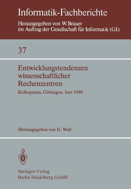 Entwicklungstendenzen wissenschaftlicher Rechenzentren - 