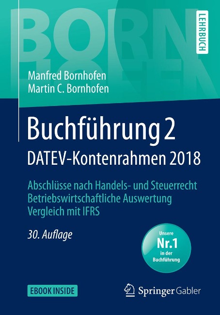 Buchführung 2 DATEV-Kontenrahmen 2018 - Manfred Bornhofen, Martin C. Bornhofen