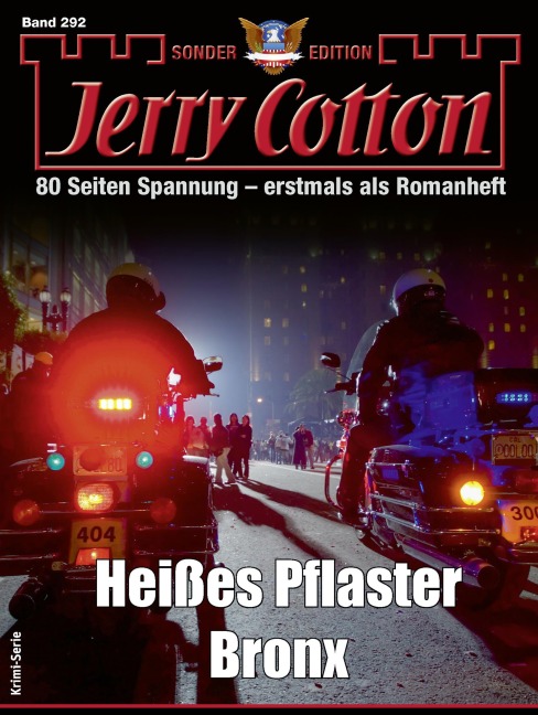 Jerry Cotton Sonder-Edition 292 - Jerry Cotton