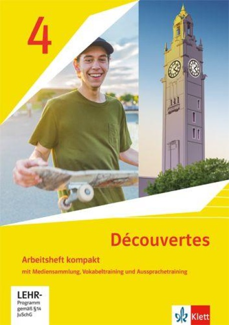 Découvertes 4. Ausgabe 1. oder 2. Fremdsprache. Arbeitsheft kompakt mit Mediensammlung, Vokabeltraining und Aussprachetraining 4. Lernjahr - 