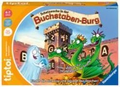 Cover-Bild zum Titel 'Ravensburger tiptoi 00124 Schatzsuche in der Buchstabenburg, Spiel für Kinder von 4-7 Jahren, für 1-4 Spieler' von 'Kai Haferkamp'