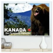 Cover-Bild zum Titel 'Kanada - Das Paradies für Entdecker (hochwertiger Premium Wandkalender 2026 DIN A2 quer), Kunstdruck in Hochglanz' von 'Elisabeth Stanzer'