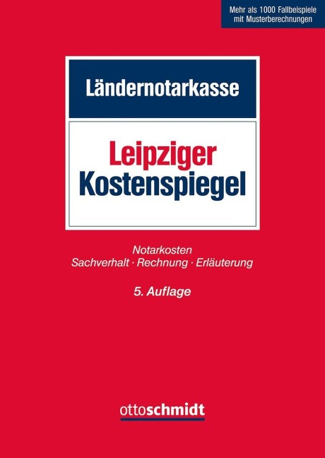 Leipziger Kostenspiegel - 