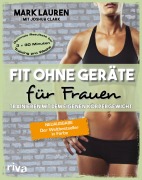 Cover-Bild zum Titel 'Fit ohne Geräte für Frauen' von 'Joshua Clark, Mark Lauren'