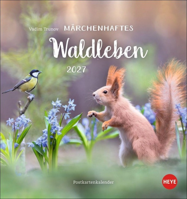 Vadim Trunov: Märchenhaftes Waldleben Postkartenkalender 2027 - 