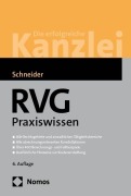 Cover-Bild zum Titel 'RVG Praxiswissen' von 'Norbert Schneider, Joachim Volpert'