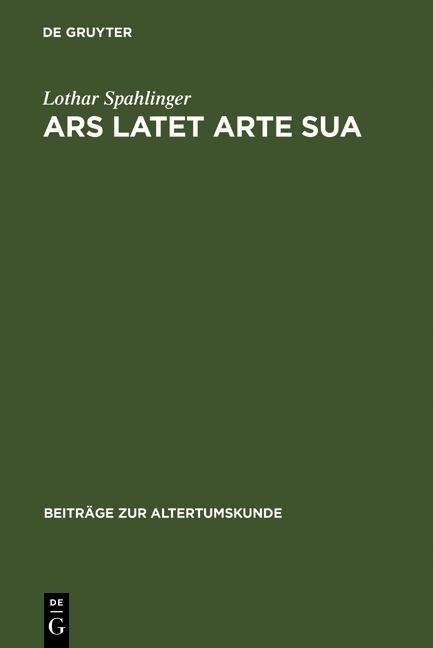 Ars latet arte sua - Lothar Spahlinger