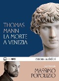 Cover-Bild zum Titel 'La morte a Venezia letto da Massimo Popolizio. Audiolibro. CD Audio formato MP3' von 'Thomas Mann'