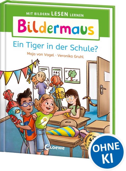 Bildermaus - Ein Tiger in der Schule? - Maja von Vogel