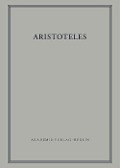 Flashar, Hellmut; Rapp, Christof: Aristoteles - Zoologische Schriften II, BAND 17/II-III - 