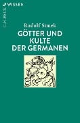 Cover-Bild zum Titel 'Götter und Kulte der Germanen' von 'Rudolf Simek'