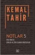 Cover-Bild zum Titel 'Notlar 5' von 'Kemal Tahir, Cengiz Yazoglu'