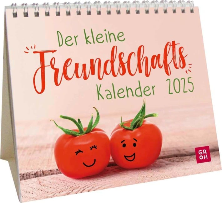 Mini-Kalender 2025: Der kleine Freundschaftskalender - 