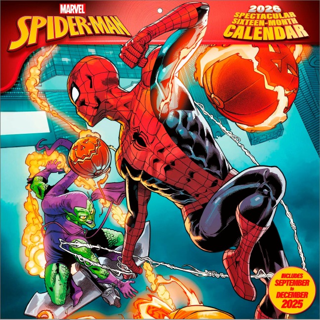 SPIDER-MAN - Broschürenkalender im Format 30 x 30 - 