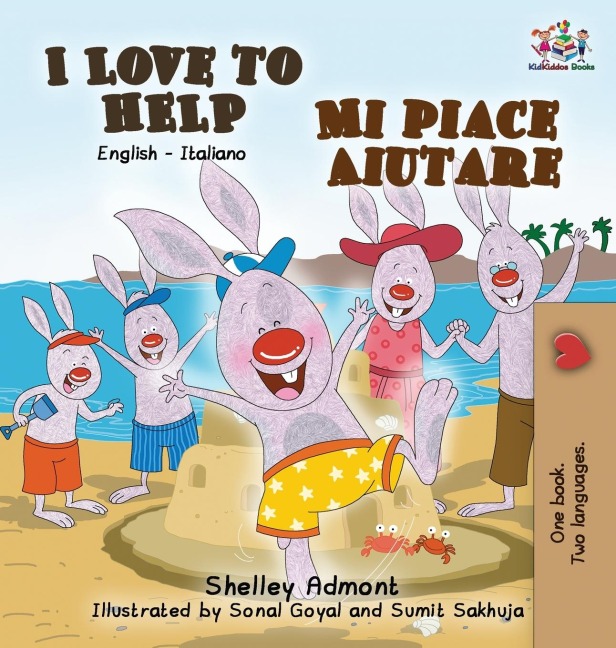 I Love to Help Mi piace aiutare - Shelley Admont, Kidkiddos Books