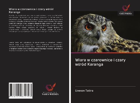 Wiara w czarownice i czary w¿ród Karanga - Liveson Tatira
