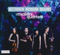 Cover-Bild zum Titel 'Beethoven - Widmann - Brahms' von 'Malion Quartett'