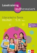 Cover-Bild zum Titel 'Lesetraining differenziert - Literarische Texte Deutsch 5./6. Klasse' von 'Florian Brandl'