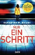 Cover-Bild zum Titel 'Nur ein Schritt' von 'Samantha M. Bailey'