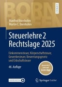 Cover-Bild zum Titel 'Steuerlehre 2 Rechtslage 2025' von 'Manfred Bornhofen, Martin C. Bornhofen'