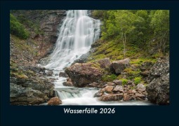 Cover-Bild zum Titel 'Wasserfälle 2026 Fotokalender DIN A5' von 'Tobias Becker'