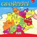 Geo Puzzle - Deutschland. 51 Teile - 