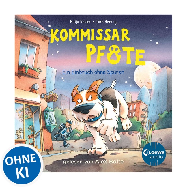 Kommissar Pfote (Band 6) - Ein Einbruch ohne Spuren - Katja Reider