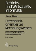 Cover-Bild zum Titel 'Datenbankorientiertes Rechnungswesen' von 'Werner Sinzig'