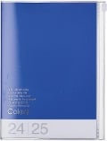 MARK'S 2024/2025 Taschenkalender A5 vertikal, COLORS // Blue - 